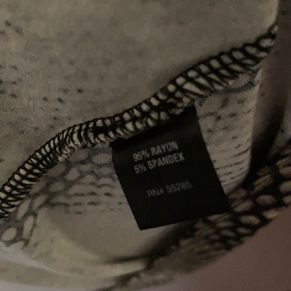 Express Snakeskin Print Dress - Picture 8 of 8